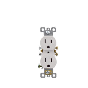 15 Amp Residential Grade Duplex Receptacle