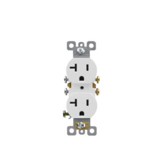 20 Amp Residential Grade Duplex Receptacle