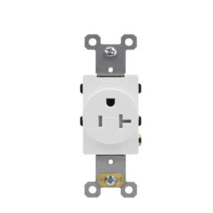 20 Amp Tamper Resistant Residential Grade Single Receptacle