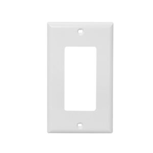 1-Gang STD Decorator Device Wall Plate-Urea