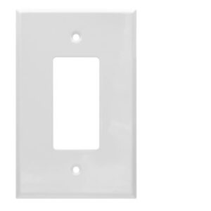 1 Gang Jumbo Smooth Metal Decorator Device Wall Plate