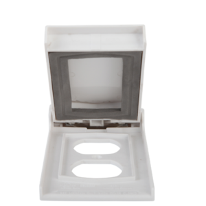 2-Gang, Extra-Duty, Vertical In-Use Cover