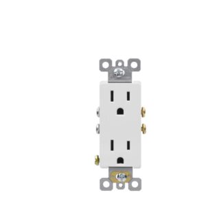 15 Amp Residential Grade Decorative Receptacle