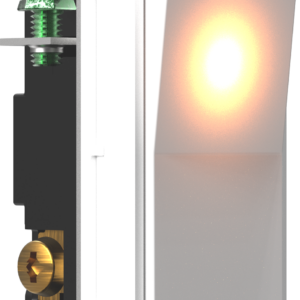 15 AMP Residential Single-Pole Decorative Switch with light | Push-Wire, Side-Wire
