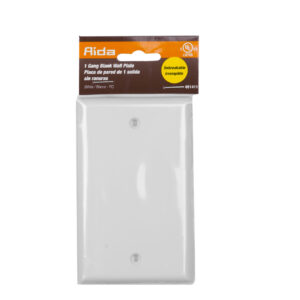 1-Gang Blank Thermoplastic Wall Plate